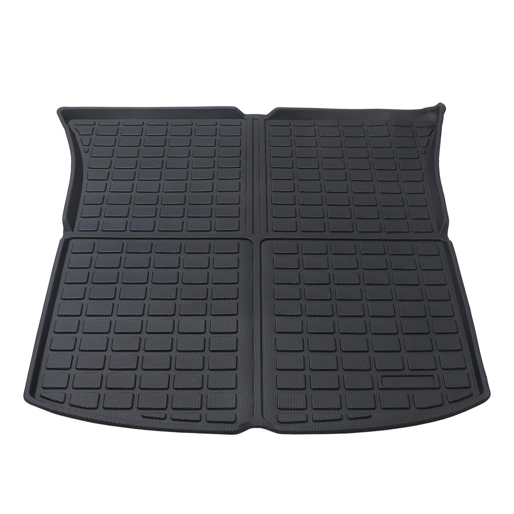 TPE Upper Car Boot Liner for Model Y - GRAINY PATTERN