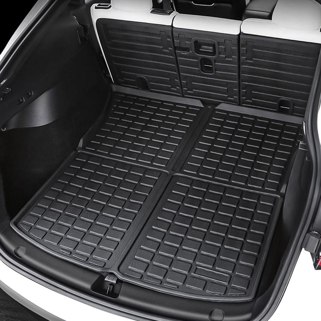 TPE Upper Car Boot Liner for Model Y - GRAINY PATTERN
