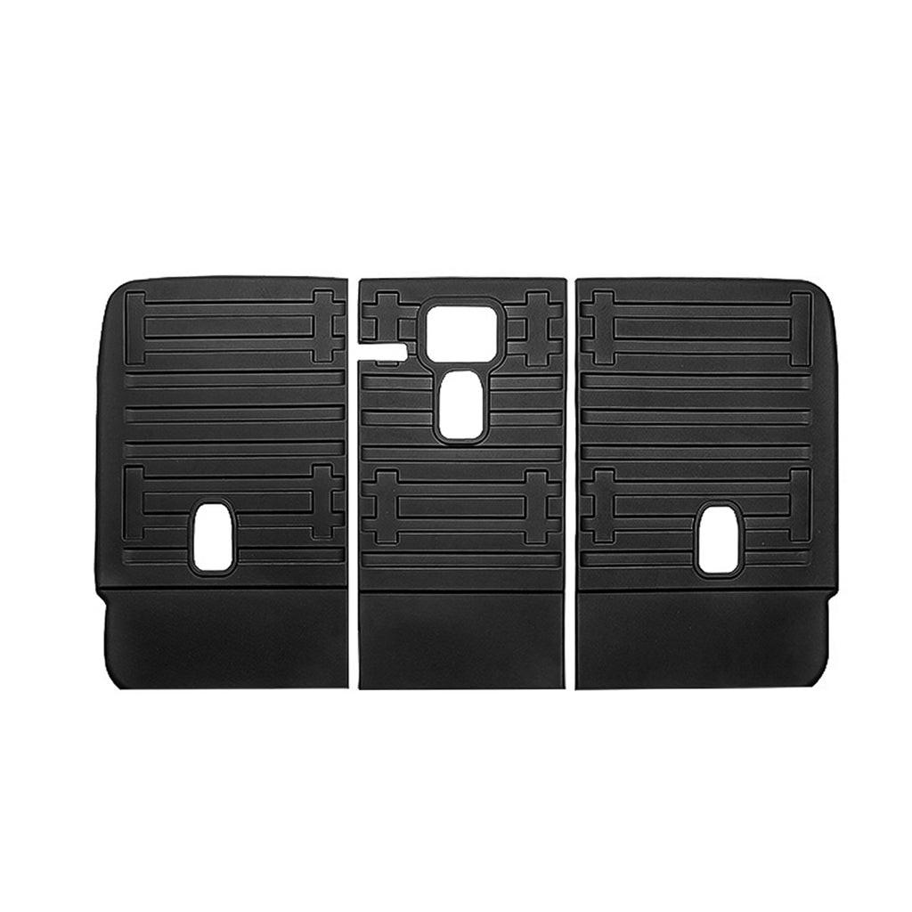 TPE Rear Seatback Protector Covers for Model Y - LITCHI PATTERN