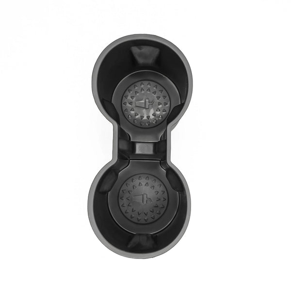Rubber Cup Holder Insert Black Autofun