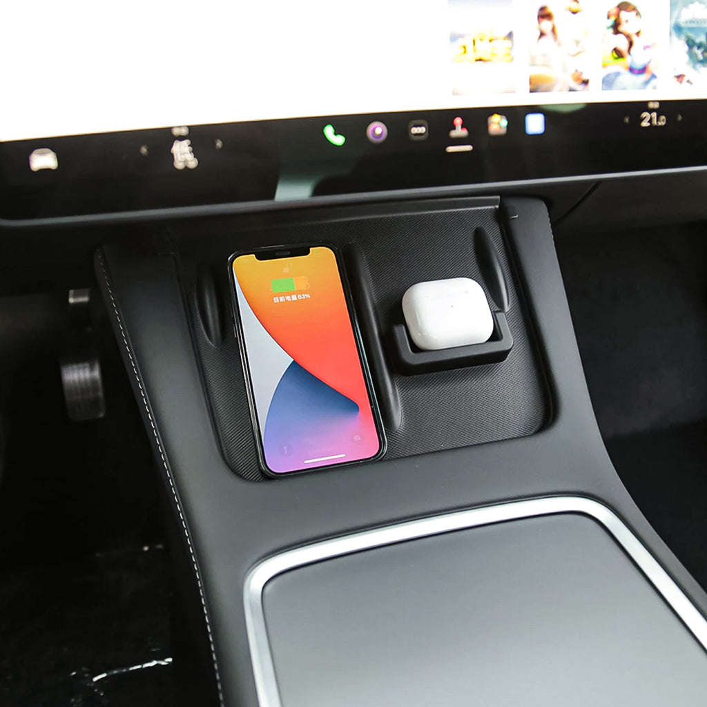 TPE Wireless Charging Pad Liner for Tesla Model 3/Y