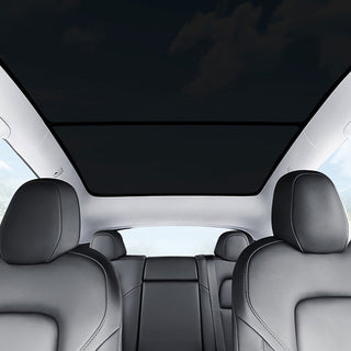 Glass Roof Sunshade for Tesla Model Y - Black