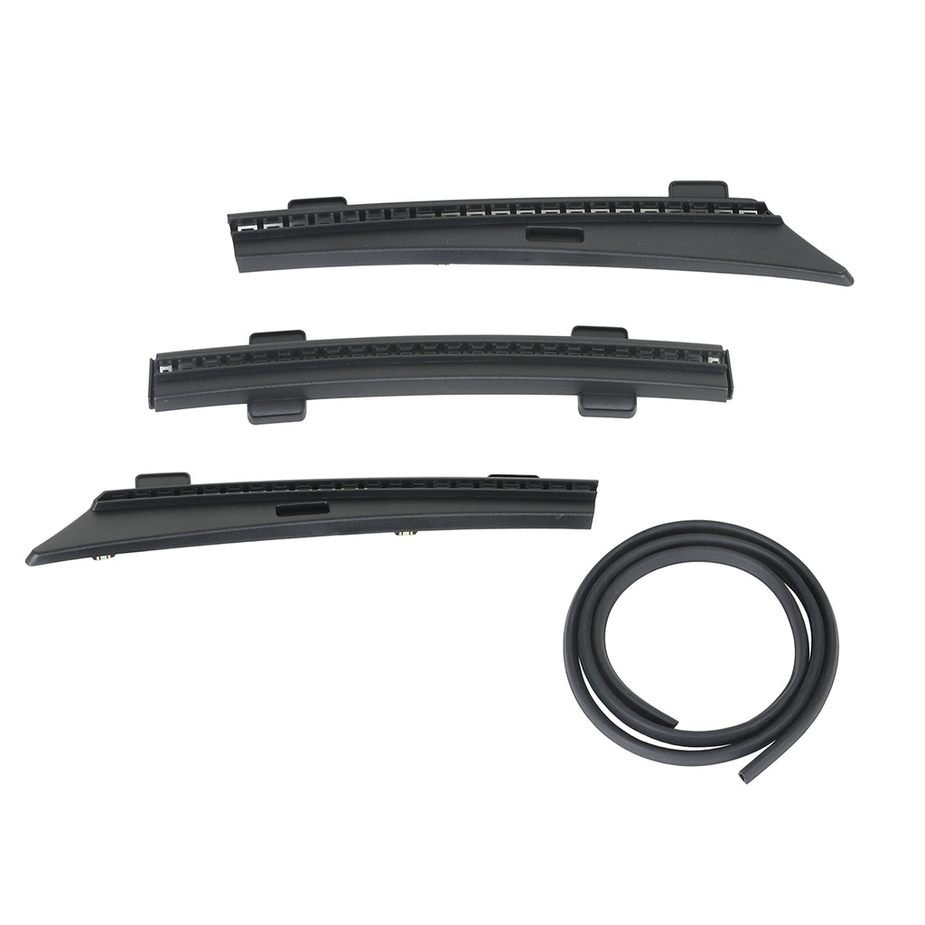 Protection Grilles + Front Hood Weather Strip for Model 3