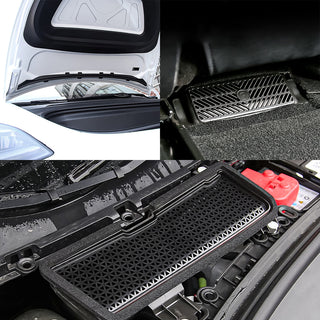 Protection Grilles + Front Hood Weather Strip for Model 3