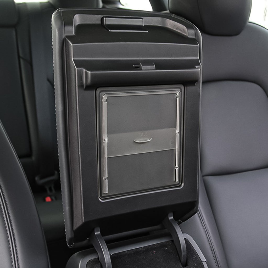 Hidden Armrest Storage Box - Transparent