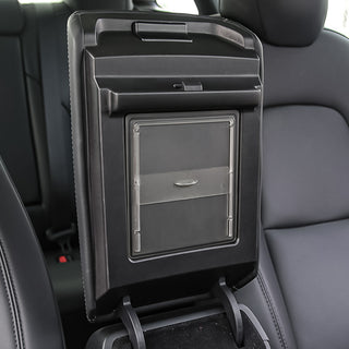 Hidden Armrest Storage Box - Transparent