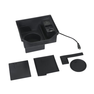 Centre Console Storage Box with USB Port