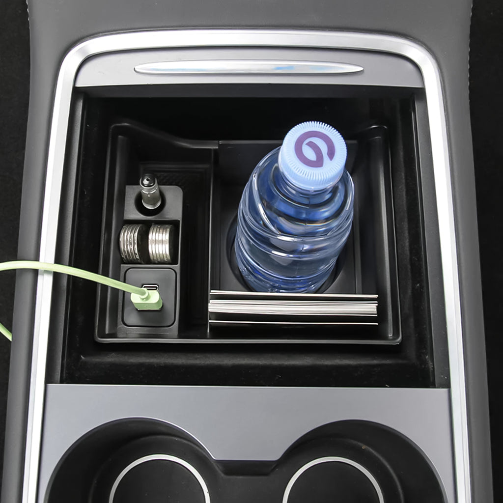 Centre Console Storage Box with USB Port