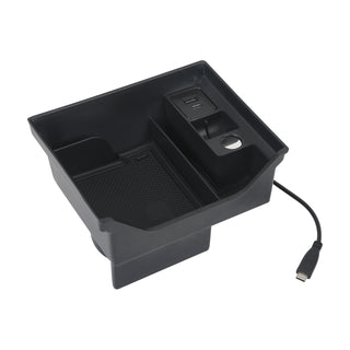 Centre Console Storage Box with USB Port