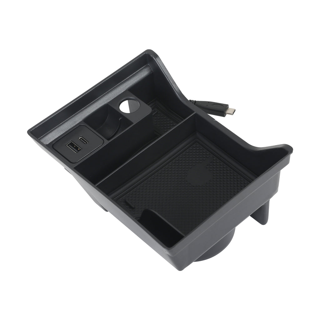 Centre Console Storage Box with USB Port