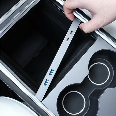 4 IN 1 Centre Console USB Hub For Model 3/Y