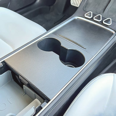 Centre Console Protective Covers For Model 3/Y - Matte Black