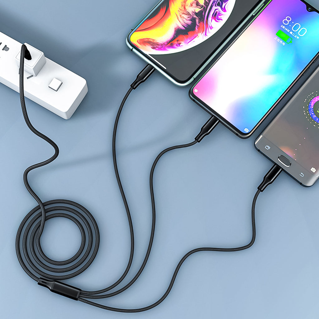 USB-C to 3 in 1 Charging Cable