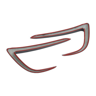 Carbon Fibre Front Fog Light Cover for Model Y