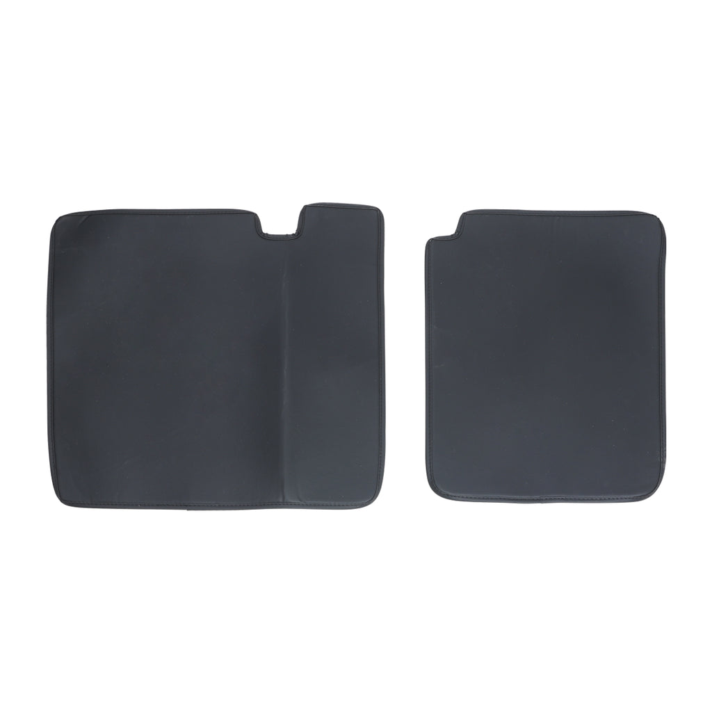 3D Floor Mats + Microfiber Leather Rear Seat Back Cover for Model 3