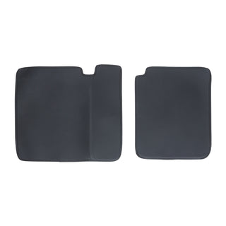 3D Floor Mats + Microfiber Leather Rear Seat Back Cover for Model 3