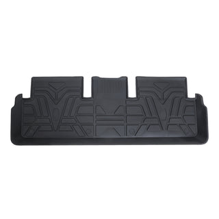 3D Floor Mats + Microfiber Leather Rear Seat Back Cover for Model 3