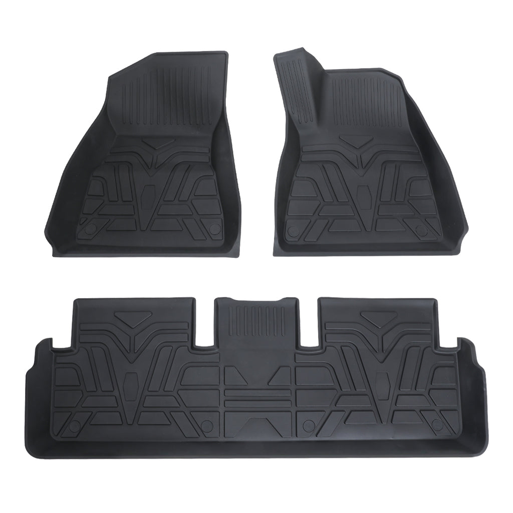 TPE All-Weather 3D Floor Mats for Model 3
