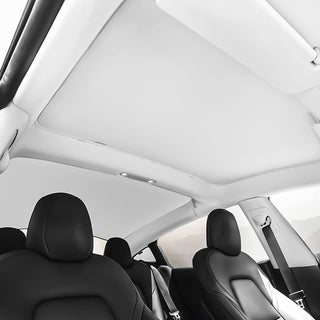 Superfine Mesh Glass Roof Sunshade 4 PCS Set for Tesla Model 3