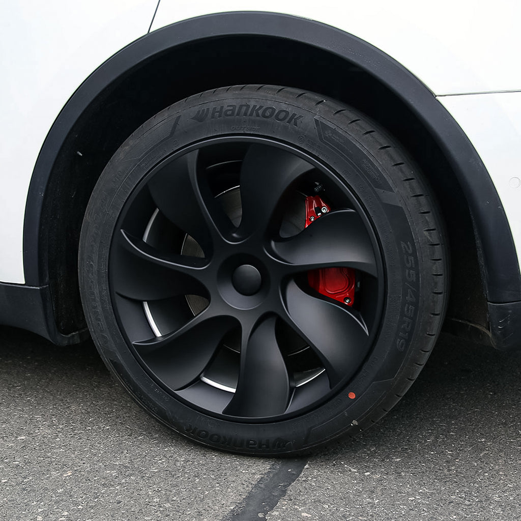 19” Wheel Covers for Tesla Model Y - Matte Black