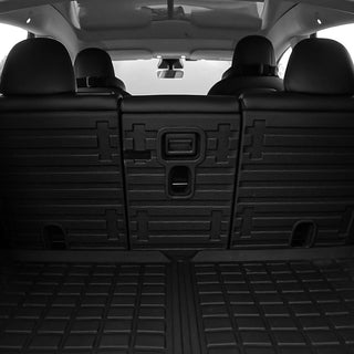 TPE Rear Seatback Mat Cover for Model Y - GRAINY PATTERN