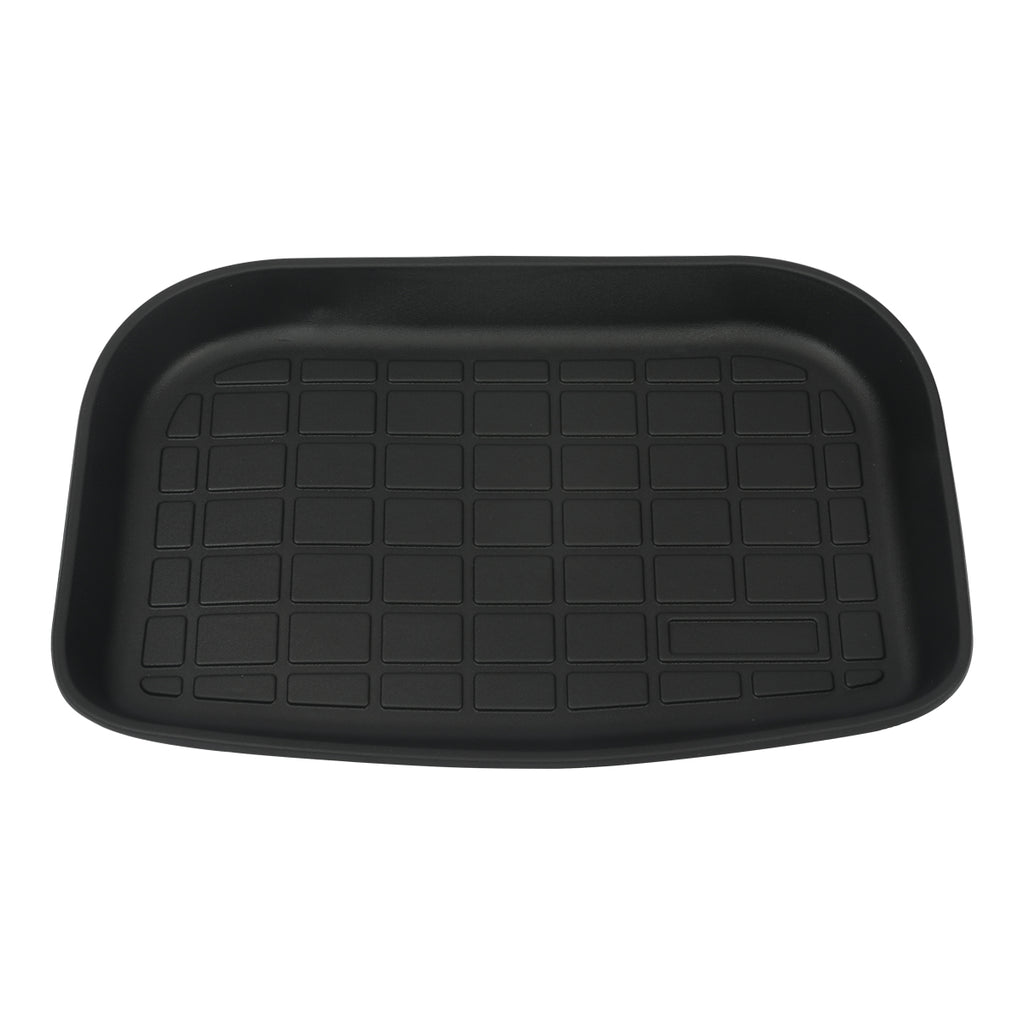 TPE Car Lower Boot Mat for Model Y - LITCHI PATTERN