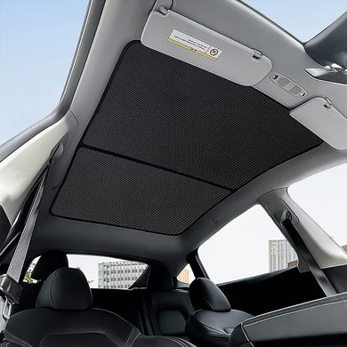 Glass Roof Sunshade for Tesla Model Y - Black