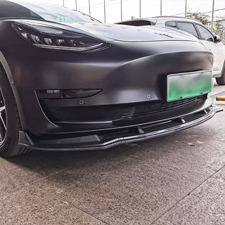 Carbon Fibre Front Splitter for Model 3