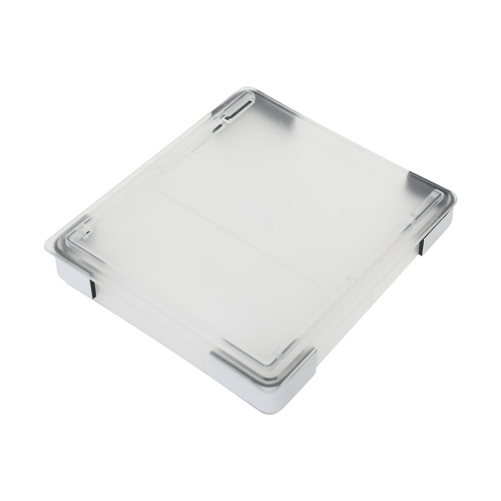 Hidden Armrest Storage Box - Transparent