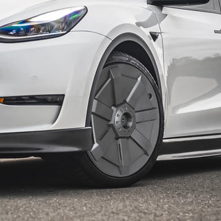 19” Cybertruck Wheel Covers for Tesla Model Y
