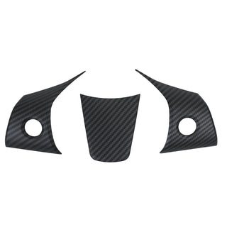 Steering Wheel Decorative Covers For Model 3/Y - Matte Black