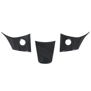 Steering Wheel Decorative Covers For Model 3/Y - Glossy Black