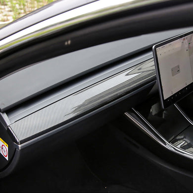 Carbon Fibre Dashboard Protectors for Tesla Model Y
