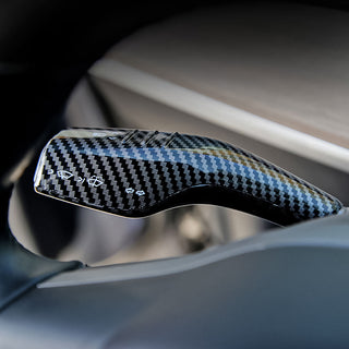 Carbon Fibre Car Stalk Covers For Tesla Model 3/Y