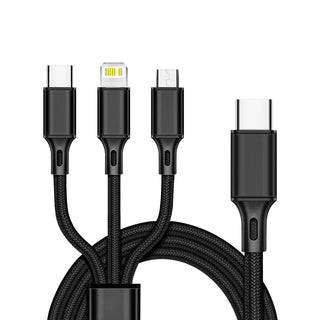 USB-C to 3 in 1 Charging Cable
