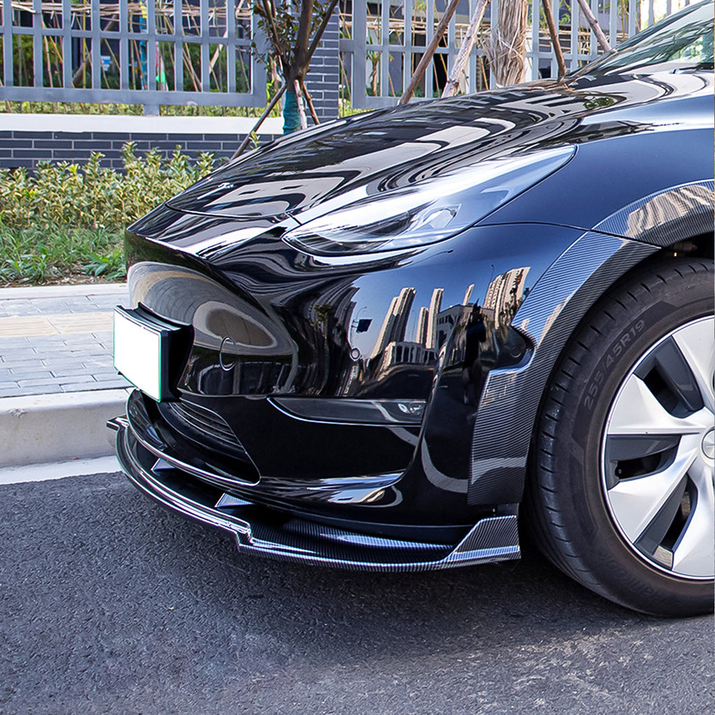 Carbon Fibre Front Splitter for Model Y