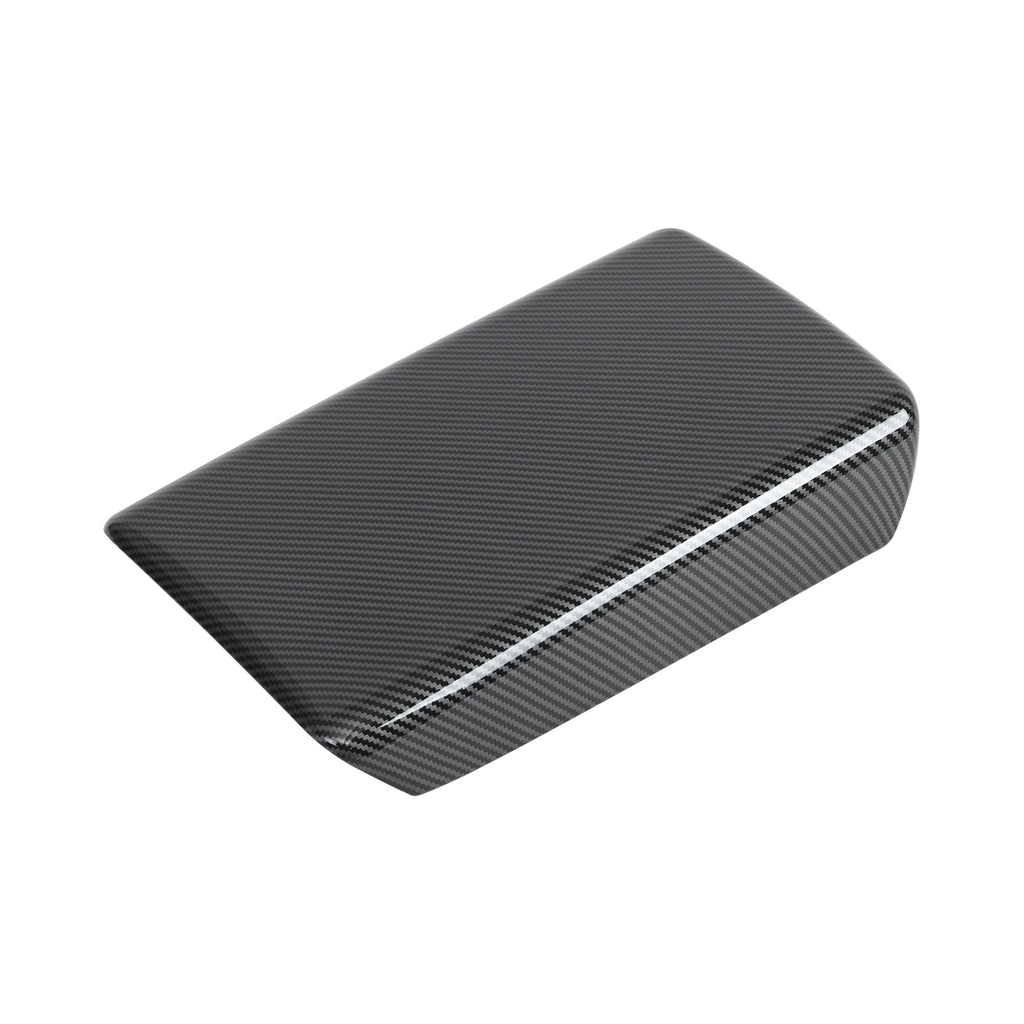 Carbon Fibre Centre Armrest Box Cover For Tesla Model 3/Y