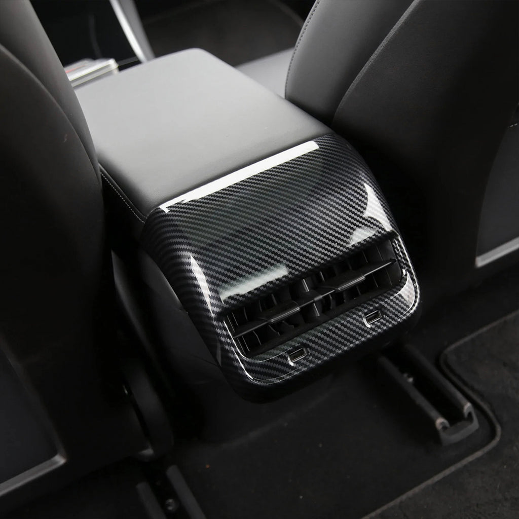 Rear Air Vent Outlet Decorative Cover for Model 3/Y