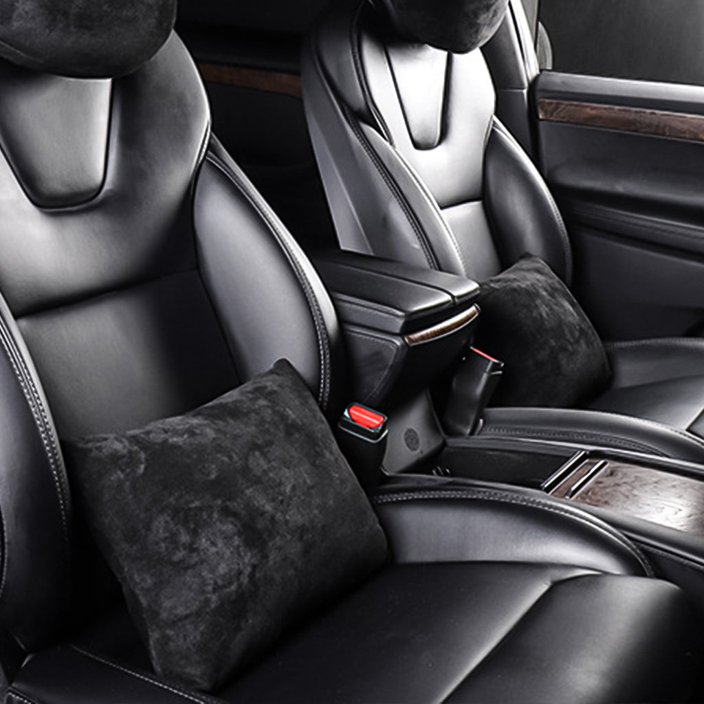 Suede Back Support Pillows for Model 3, X, Y
