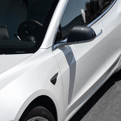 Rear View Mirror Covers for Tesla Model 3
