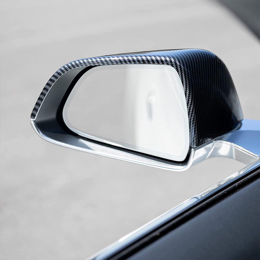 Rear View Mirror Covers for Tesla Model 3