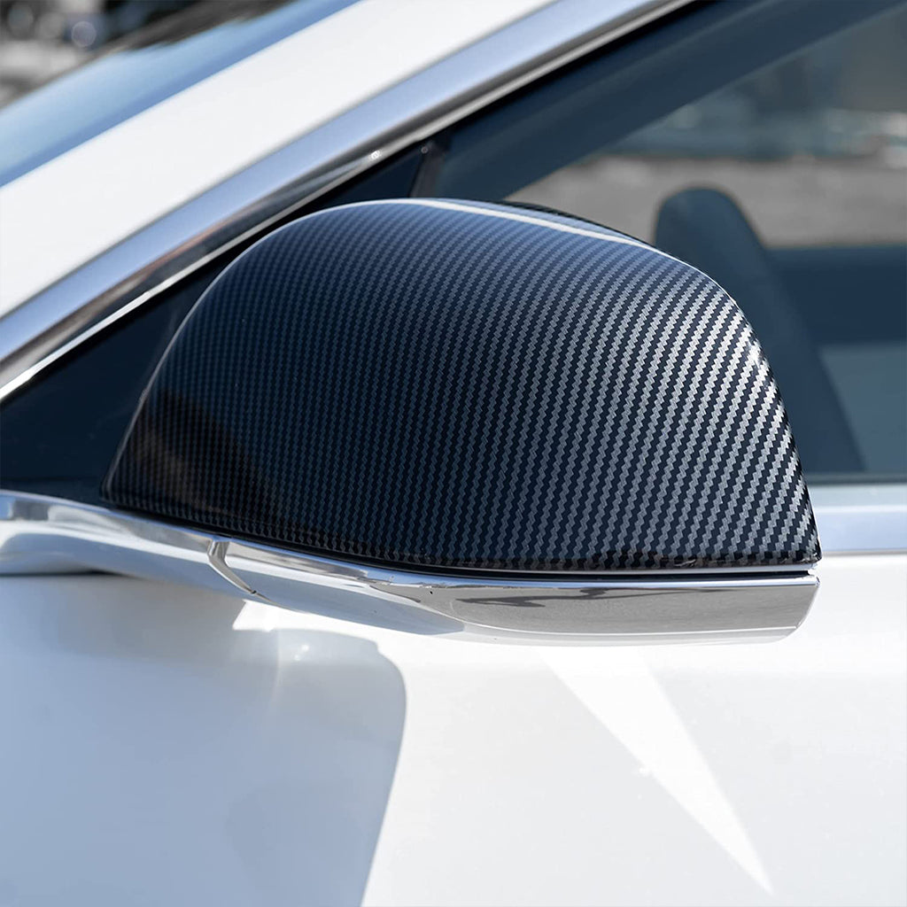 Rear View Mirror Covers for Tesla Model 3